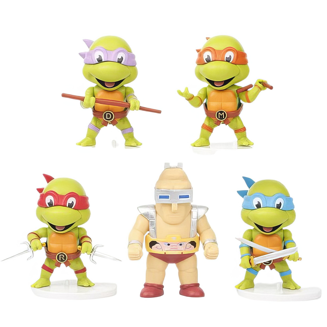 Набір міні-фігурок Черепашки-ніндзя 5в1, 8-10 см - TMNT