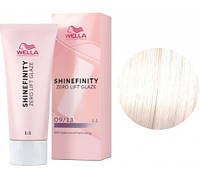 Фарба для волосся Wella Shinefinity 09/13 дуже світлий блондин попелясто-золотий 60 мл original