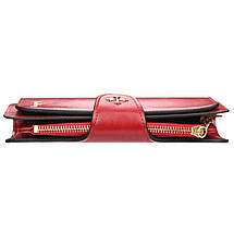 Жіночий гаманець Baellerry N2341 Cherry, портмоне колір бордовий, вишневий. Оригінал YU227, фото 2