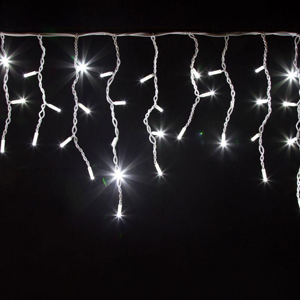 Вулична гірлянда бахрома Xmas W-1 LED 120 3.3 Line Short curtain Біла YU227