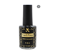 Обезжириватель для ногтей F.O.X gold Nail Prep 14мл original