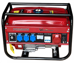 Бензиновий генератор Walter Stahl PR8500WS (GS8500E) 2.5 кВт ручний старт YU227