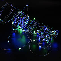 Світлодіодна гірлянда USB + battery box Xmas 100 Led RG/RB color 10 м 220V YU227, фото 5