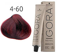 Краска для седых волос Schwarzkopf Igora Absolutes 4-60 Средне-коричневый шоколадный 60 мл original