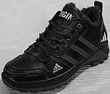 Черевики зимові чоловічі шкіряні від виробника модель АП23-134, фото 5