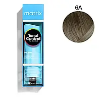 Тонер для волос Matrix Color SYNC Tonal Control 6A темный пепельный блондин 90 мл original