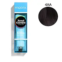 Тонер для волосся Matrix Color SYNC Tonal Control 4AA шатен глибокий попелястий 90 мл original