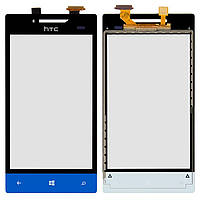 Сенсорний екран для HTC A620e Windows Phone 8S, синій
