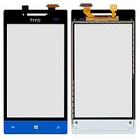 Сенсорный экран для HTC A620e Windows Phone 8S, синий