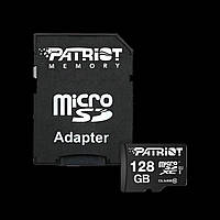 MicroSDXC (UHS-1) Patriot LX Series 128Gb class 10 (adapter SD)