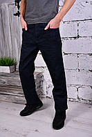 Классические мужские зимние джинсы утепленные флисом
