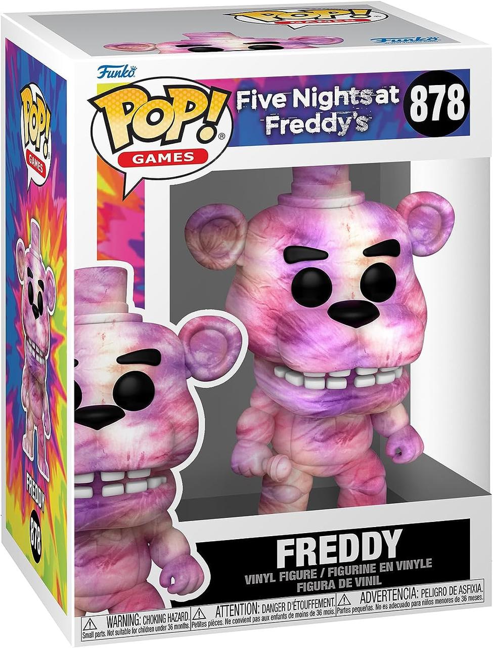 Оригінал Фігурка Фанко Поп 878 п'ять ночей із Фредді Funko Pop! Games: Five Nights at Freddy's, Tie Dye - Freddy