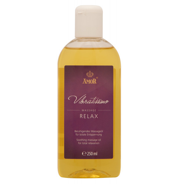 Масажна олія - Vibratissimo Relax із заспокійливим ароматом, 250 мл.