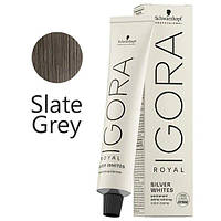 Тонирующий краситель для волос Schwarzkopf Igora Slate Grey Absolutes Silverwhite Антрацит 60 мл original