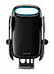 Тримач для мобiльного з БЗП Baseus Milky Way Electric Bracket Wireless Charging Black, фото 2