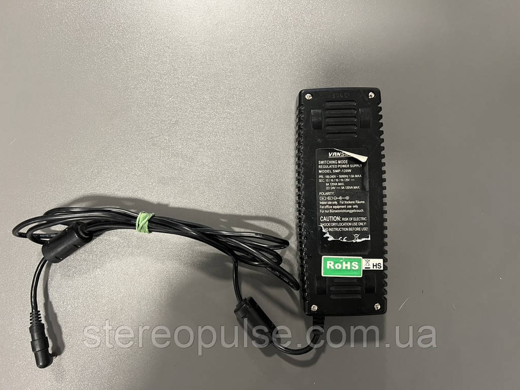 Блок живлення Vanson SMP-120W для ноутбуків 120W (5.5x2.5), фото 1