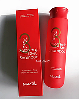 Восстанавливающий шампунь с аминокислотами MASIL 3 SALON HAIR CMC SHAMPOO 300 ml