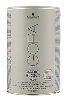 Осветляющий порошок Schwarzkopf Professional Igora Vario Blond Plus 20 г original