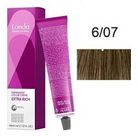 Крем-краска для волос Londacolor 6/07 Темный блондин натурально-коричневый 60 мл original