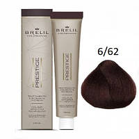 Краска для волос Brelil Colorianne Prestige 6/62 темный вишнево-красный блонд 100 мл original