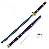 Катана Емма Ророноа Зоро Ван Піс 104см з безпечного ПВХ пластику