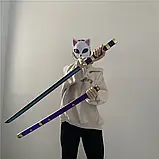 Катана Емма Ророноа Зоро Ван Піс 104см з безпечного ПВХ пластику, фото 3