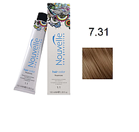 Фарба для волосся Nouvelle Hair Color 7.31 капучіно 100 мл original
