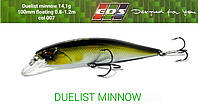 Воблер EOS Duelist Minnow 100F вес 14.1г заглубление 0.8-1.2м (цвет 007)