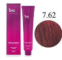 Крем-краска для волос ING Professional Coloring Cream 7.62 Русый красный интенсивный 100 мл original