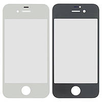 Стекло корпуса для iPhone 4S, белое