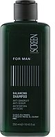 Шампунь балансирующий против перхоти и себореи Screen For Man Balancing Shampoo 250 мл original