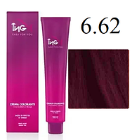 Крем-краска для волос безаммиачная ING Professional Colouring Cream No Ammonia 6.62 Фиолетово-русый 100 мл