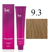Крем-фарба для волосся безаміачна ING Professional Colouring Cream No Ammonia 9.3 Екстрасвітлий блонд 100 мл original