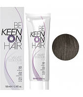 Безаммиачная крем-краска KEEN Velvet Colour 7.11 Натуральный интенсивный пепельный блондин 100 мл original