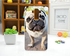 Силіконовий чохол накладка для LG G4 Stylus Ls770 H630 з малюнком Собака