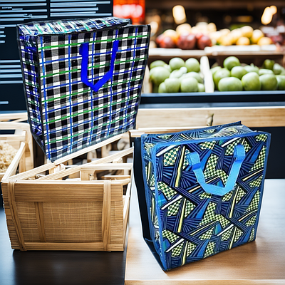 Сумка господарська Місто №2 висока 40х44х19 см