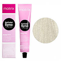 Крем-краска для волос без аммиака Matrix SoColor Sync 10A Очень очень светлый блондин пепельный 90 мл original
