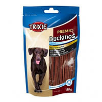 Trixie Premio Duckinos, для собак лакомство с уткой 80гр