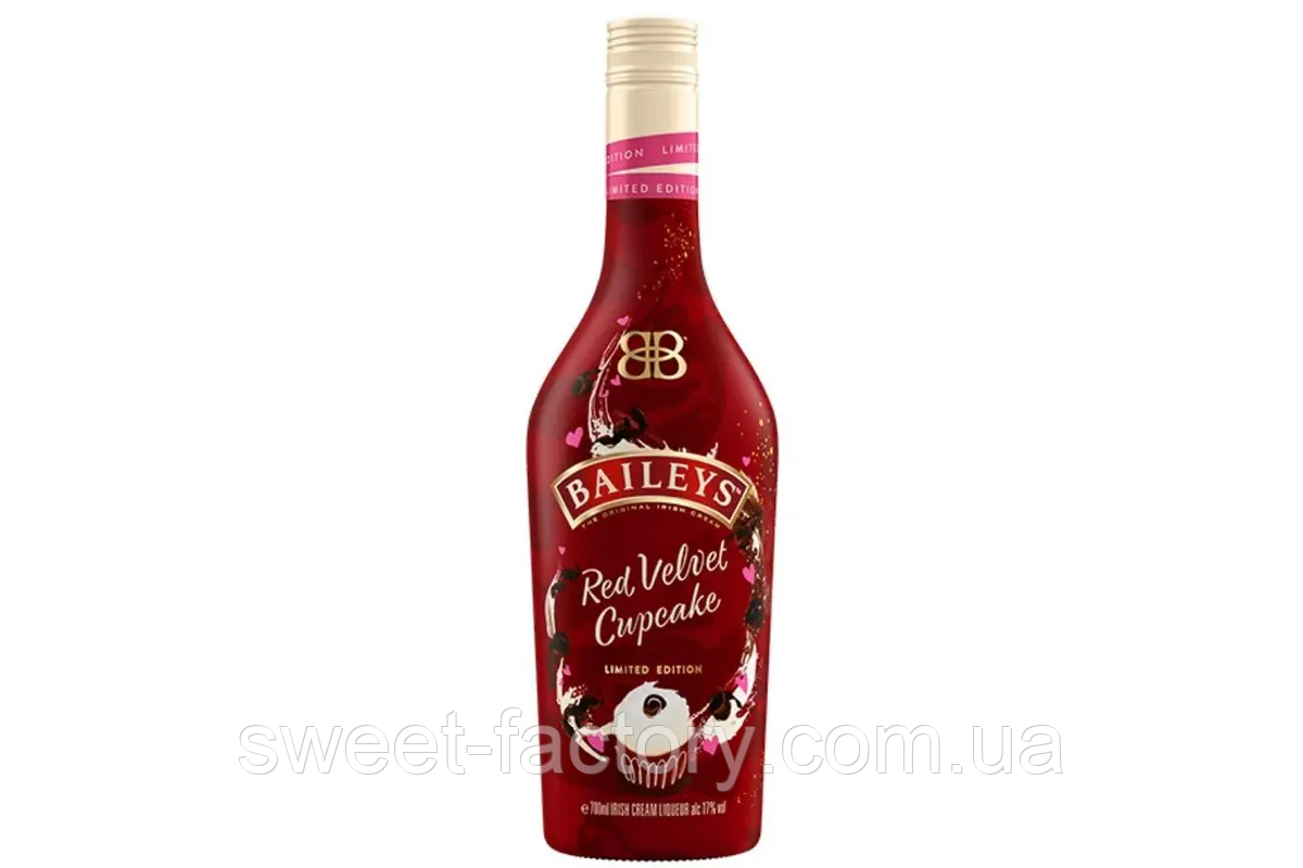 Лікер Бейліс Baileys Red Velvet Cupcake 17% VOL 700ml