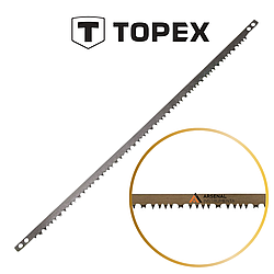 Полотно по сирому дереву для лучкової пили 760 мм TOPEX 10A917