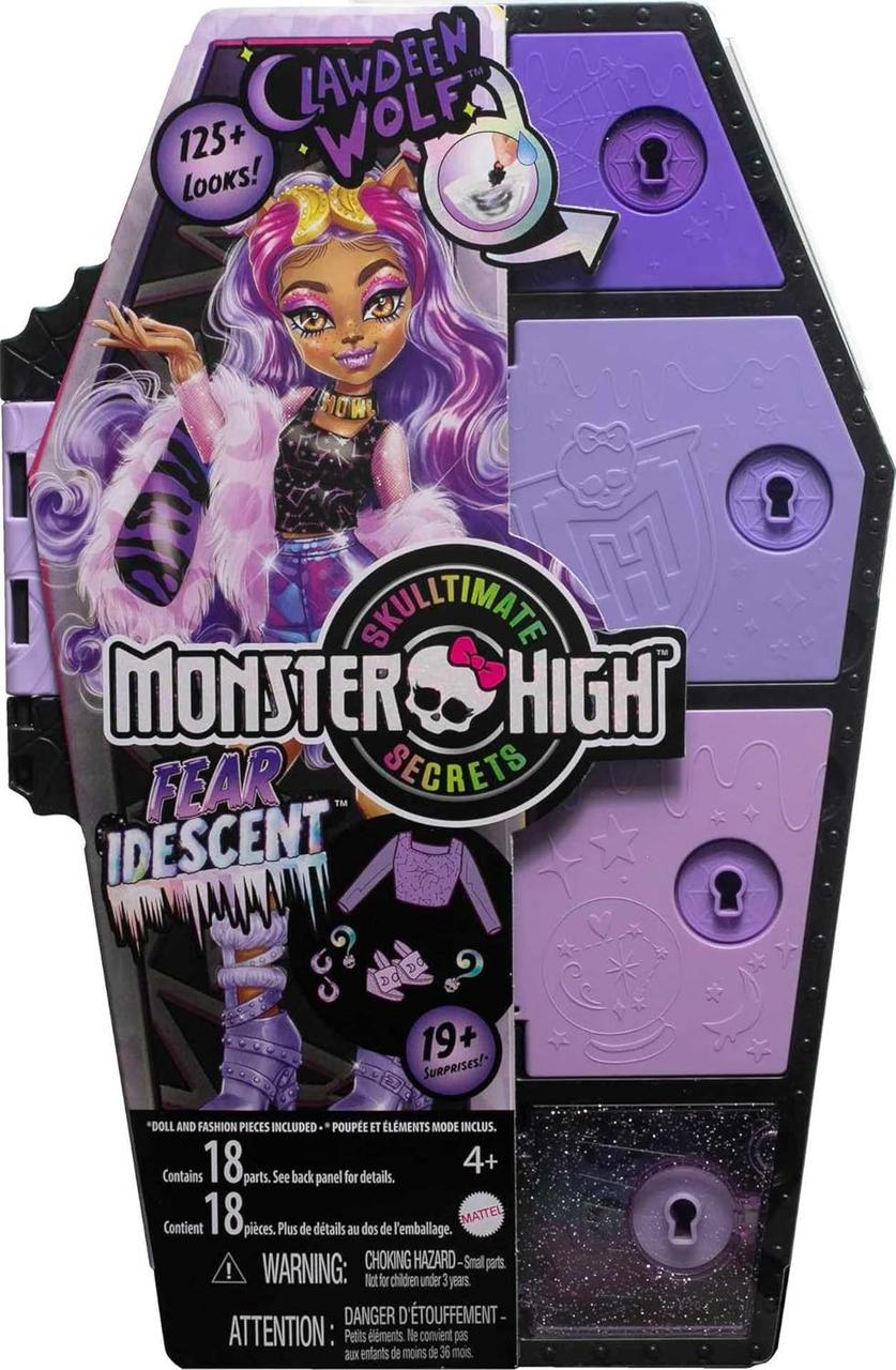 Лялька Monster High Skulltimate Secrets Fearidescent Clawdeen Wolf, Монстер Хай труна Клодін Вовк - фото 2 - id-p2018875956