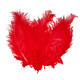 Декоративне пір'я Obsessive "Take me to bed!" bed feathers — Red, фото 3