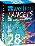 Ланцети Wellion 28G, (100 штук), фото 2