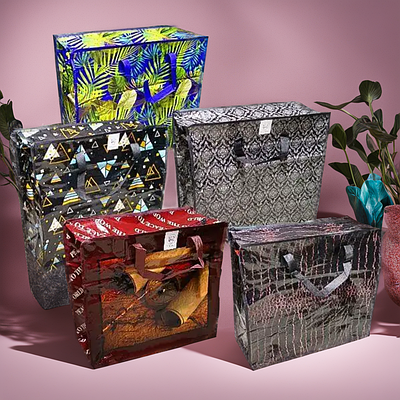 Сумка господарська Місто №2 широка 45х40х17 см