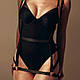 Портупея жіноча Bijoux Indiscret Arrow Dress Harness Black, фото 4