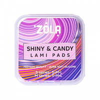 Валики силіконові для ламінування вій ZOLA Shiny&Candy Lami Pads (S series -S, M, L, M series