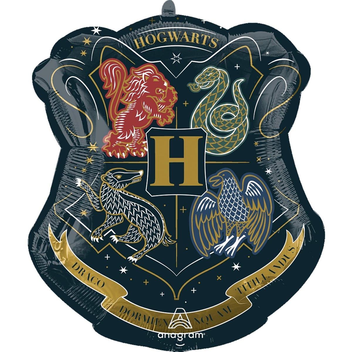 Фольгована повітряна куля Anagram Герб Хогвартсу Гаррі Поттер Harry Potter, 53х55 см