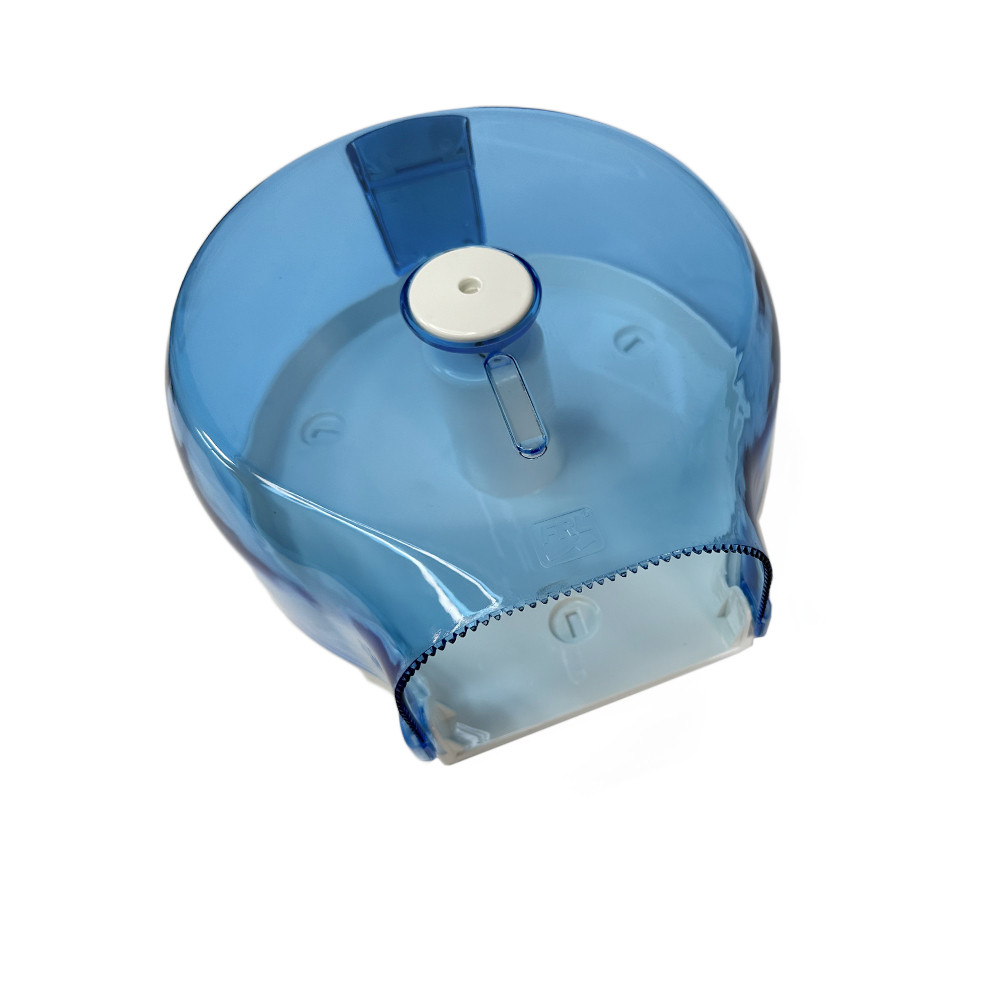 Тримач для туалетного паперу з нижнім витягуванням, прозорий блакитний Afacan Plastik