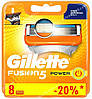 Gillette Fusion Power 16 касет + гель для гоління в подарунок 75 мл, фото 2