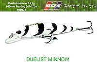 Воблер EOS Duelist Minnow 100F вес 14.1г заглубление 0.8-1.2м (цвет 031)